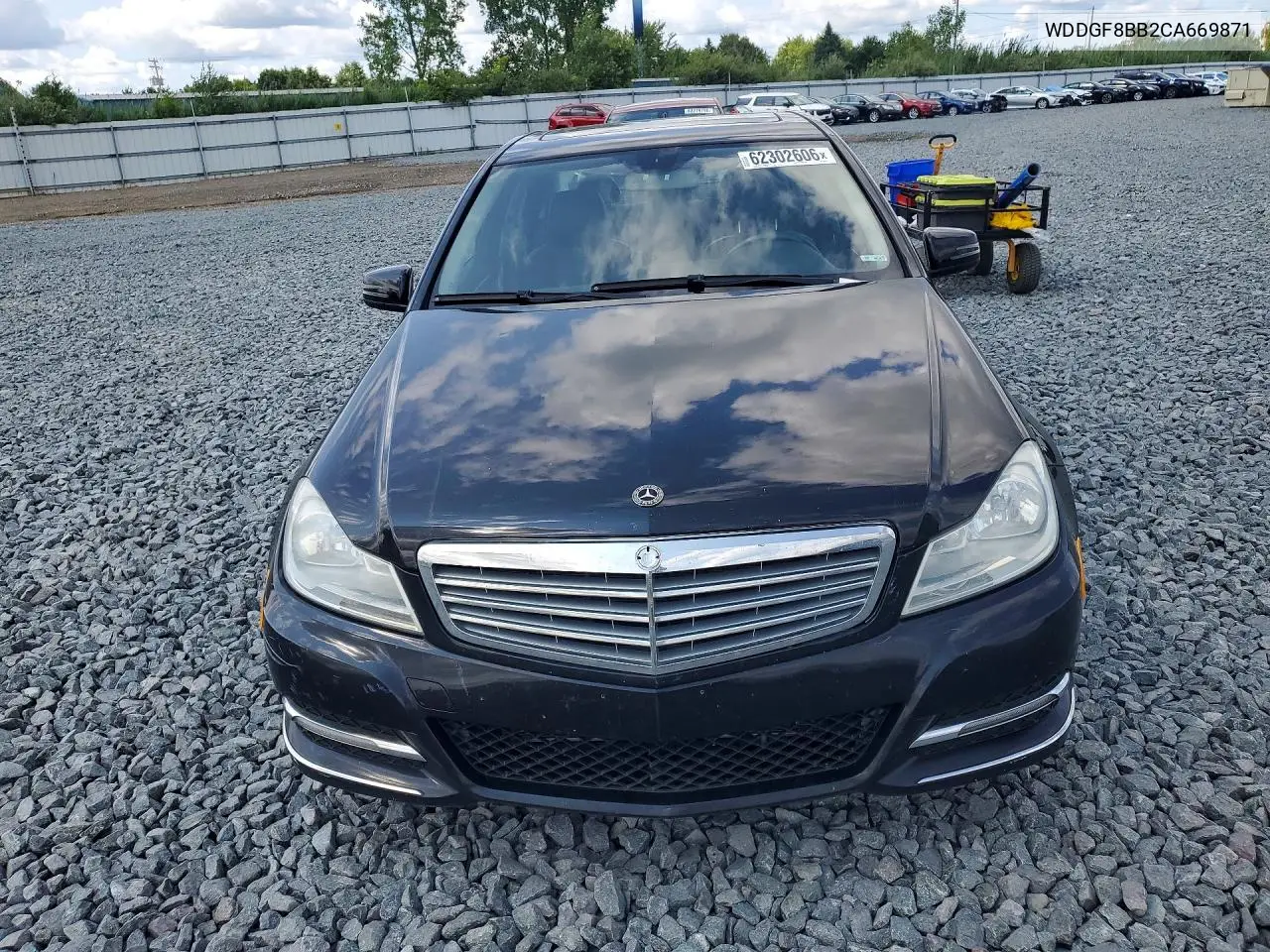 2012 Mercedes-Benz C 300 4Matic VIN: WDDGF8BB2CA669871 Lot: 62302606