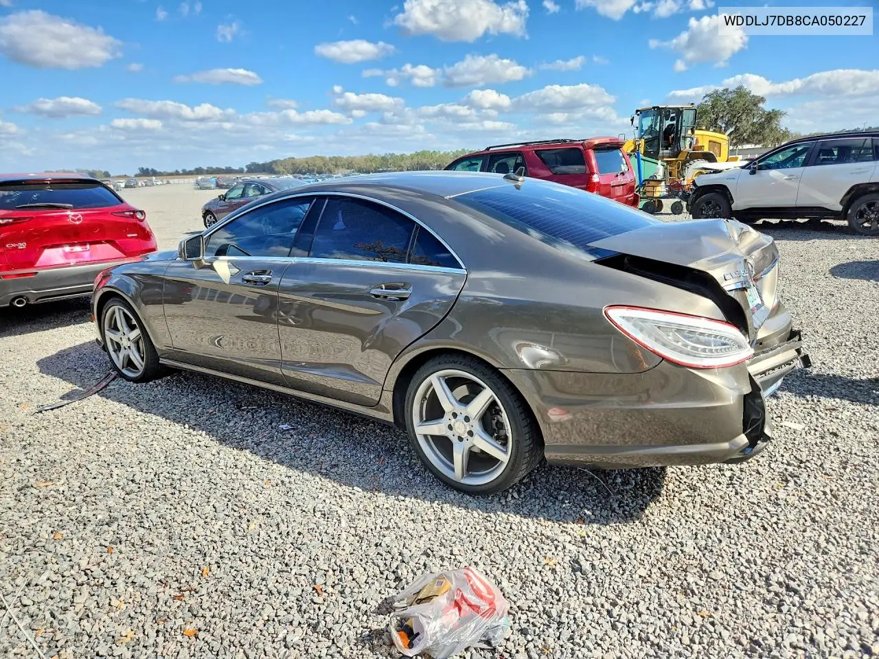 2012 Mercedes-Benz Cls 550 VIN: WDDLJ7DB8CA050227 Lot: 77487005