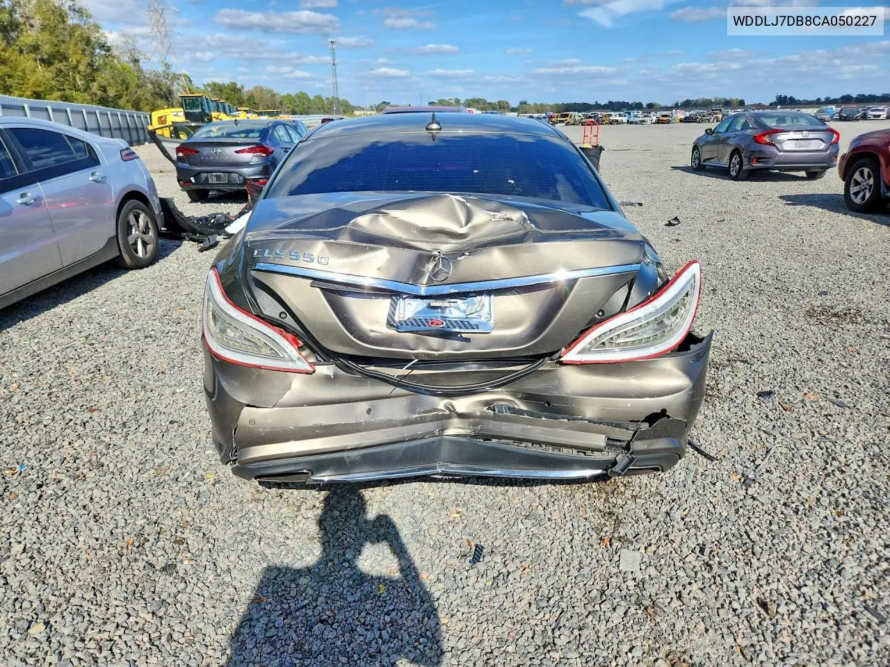 2012 Mercedes-Benz Cls 550 VIN: WDDLJ7DB8CA050227 Lot: 77487005