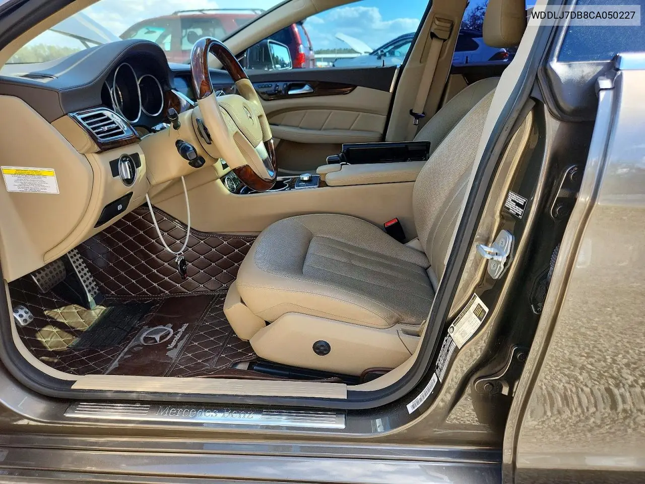 2012 Mercedes-Benz Cls 550 VIN: WDDLJ7DB8CA050227 Lot: 77487005