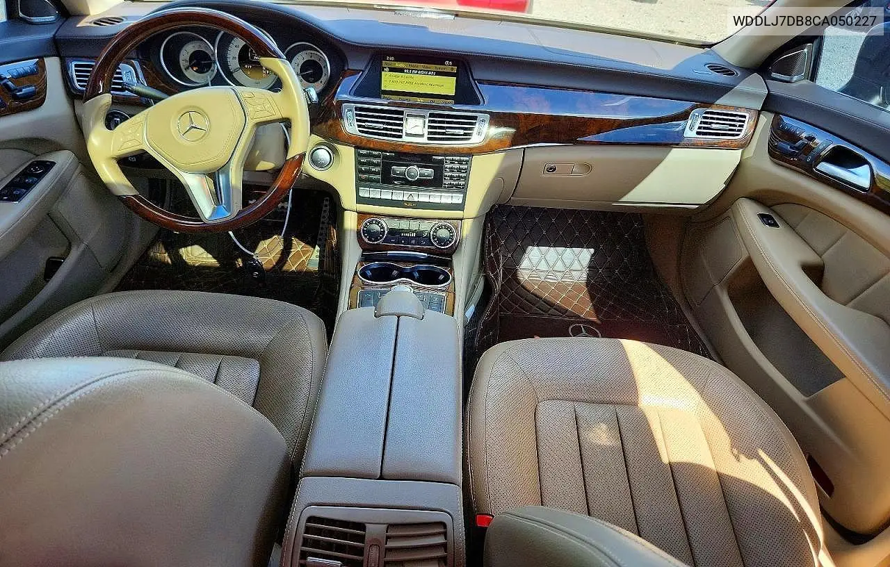 2012 Mercedes-Benz Cls 550 VIN: WDDLJ7DB8CA050227 Lot: 77487005