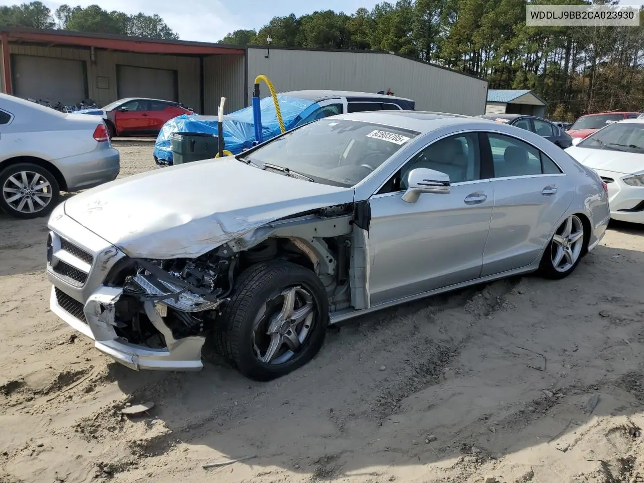 WDDLJ9BB2CA023930 2012 Mercedes-Benz Cls 550 4Matic