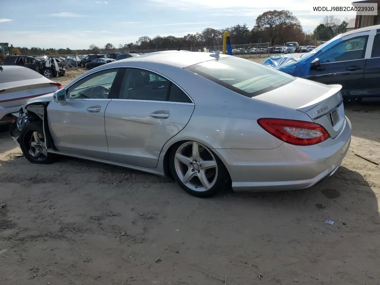 WDDLJ9BB2CA023930 2012 Mercedes-Benz Cls 550 4Matic