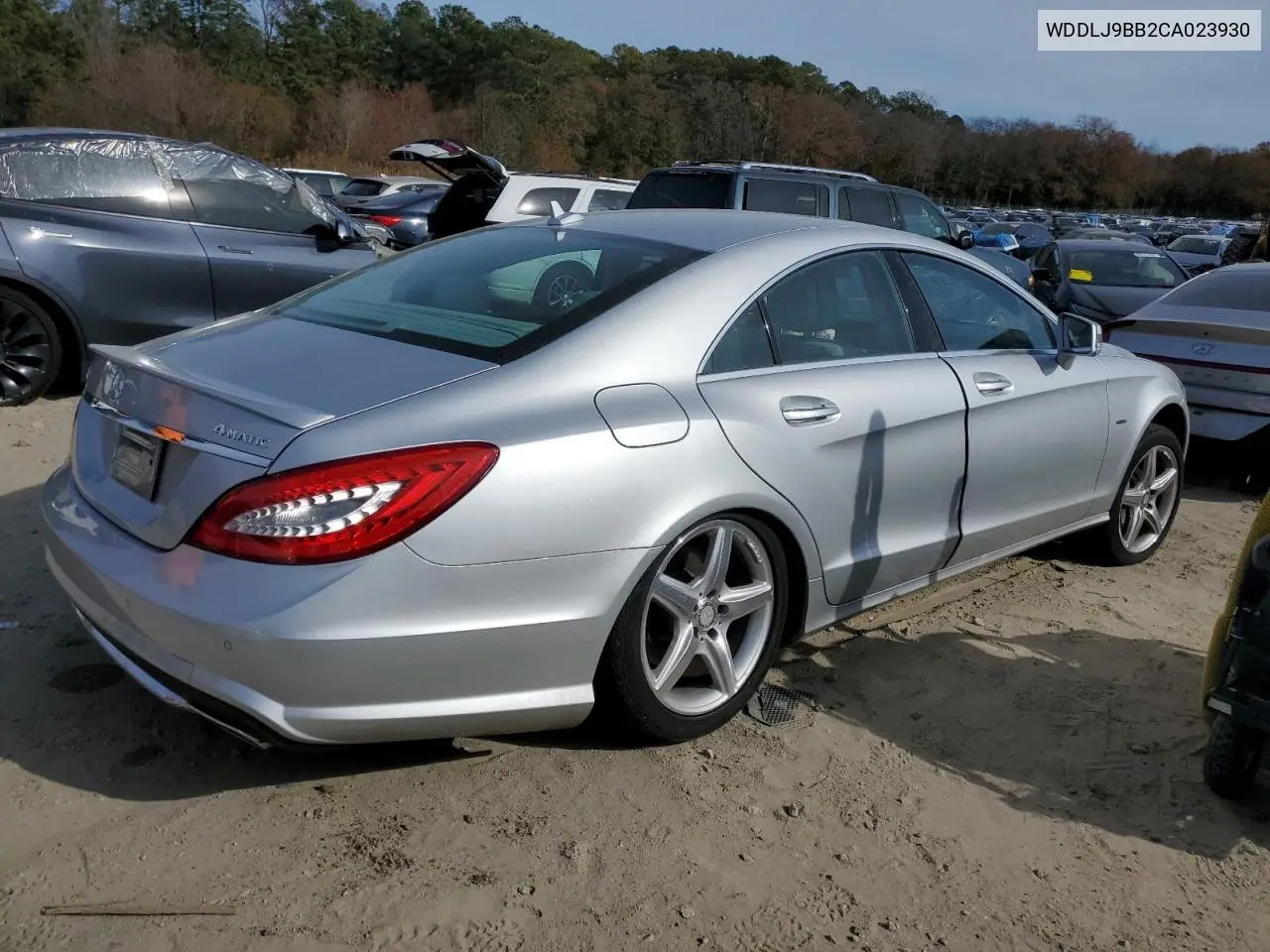 WDDLJ9BB2CA023930 2012 Mercedes-Benz Cls 550 4Matic