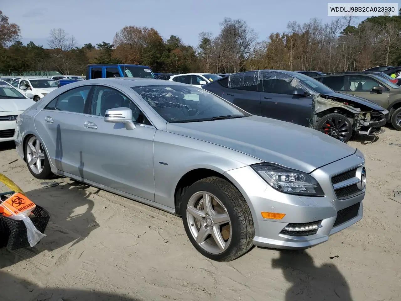 WDDLJ9BB2CA023930 2012 Mercedes-Benz Cls 550 4Matic