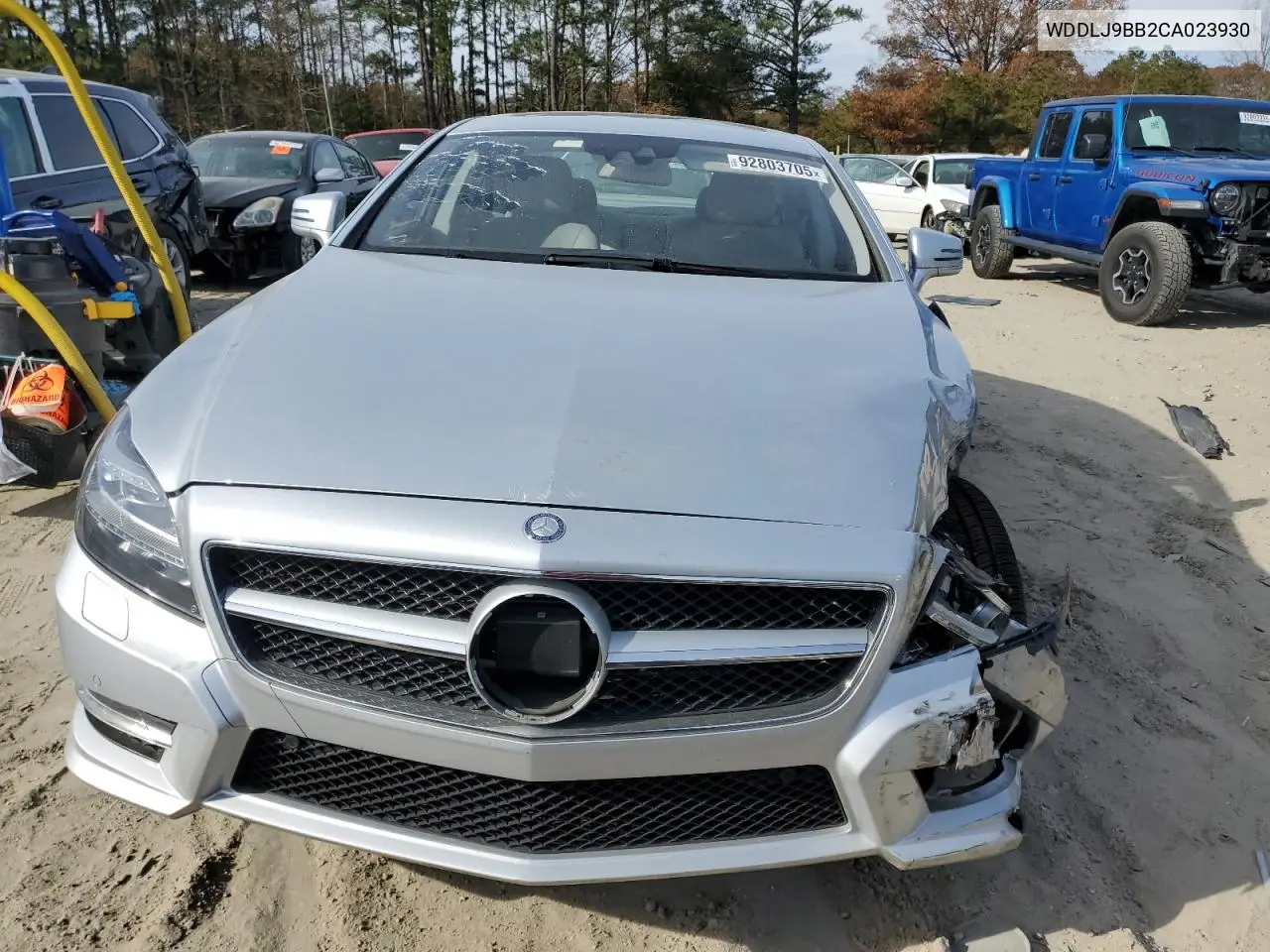WDDLJ9BB2CA023930 2012 Mercedes-Benz Cls 550 4Matic