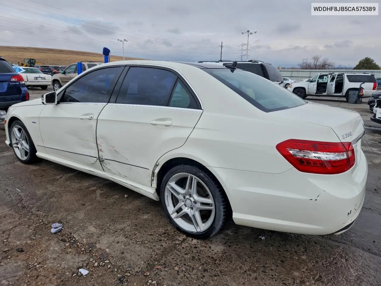 WDDHF8JB5CA575389 2012 Mercedes-Benz E 350 4Matic