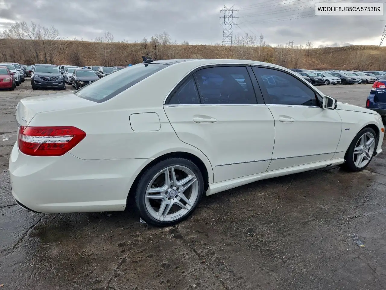 WDDHF8JB5CA575389 2012 Mercedes-Benz E 350 4Matic