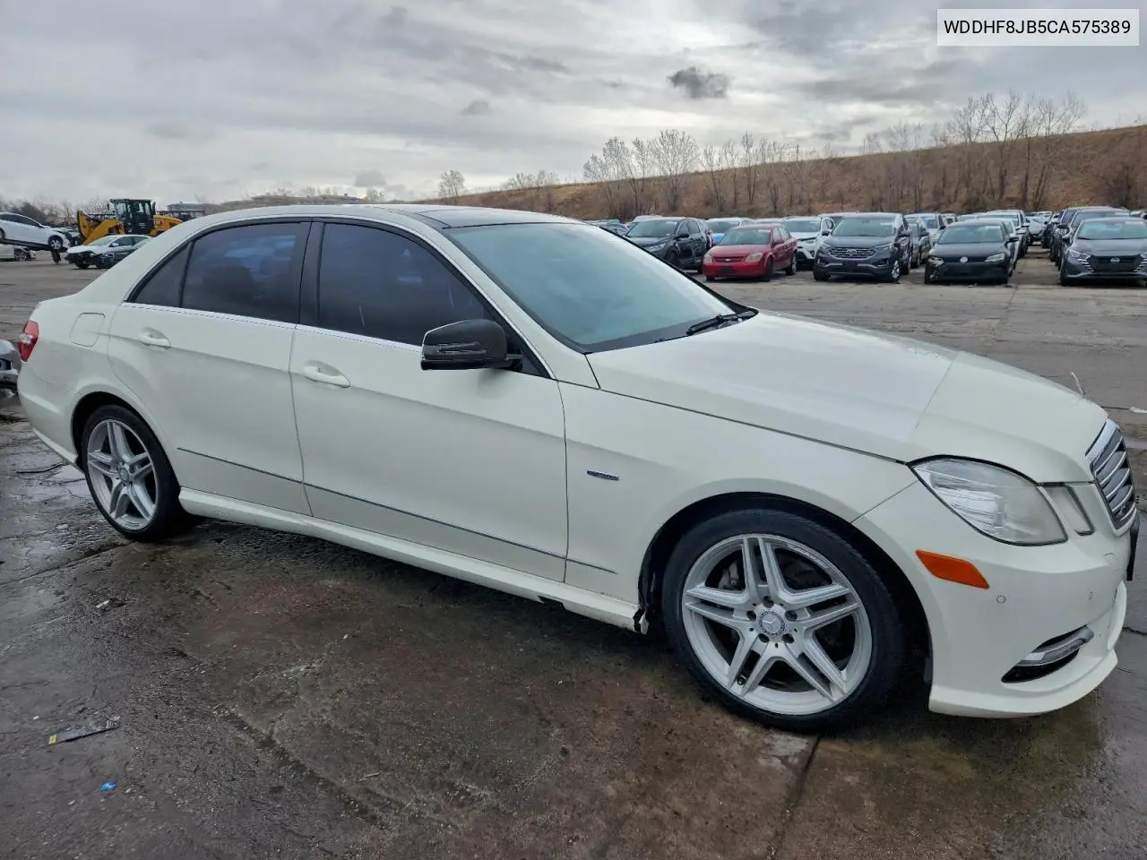 WDDHF8JB5CA575389 2012 Mercedes-Benz E 350 4Matic