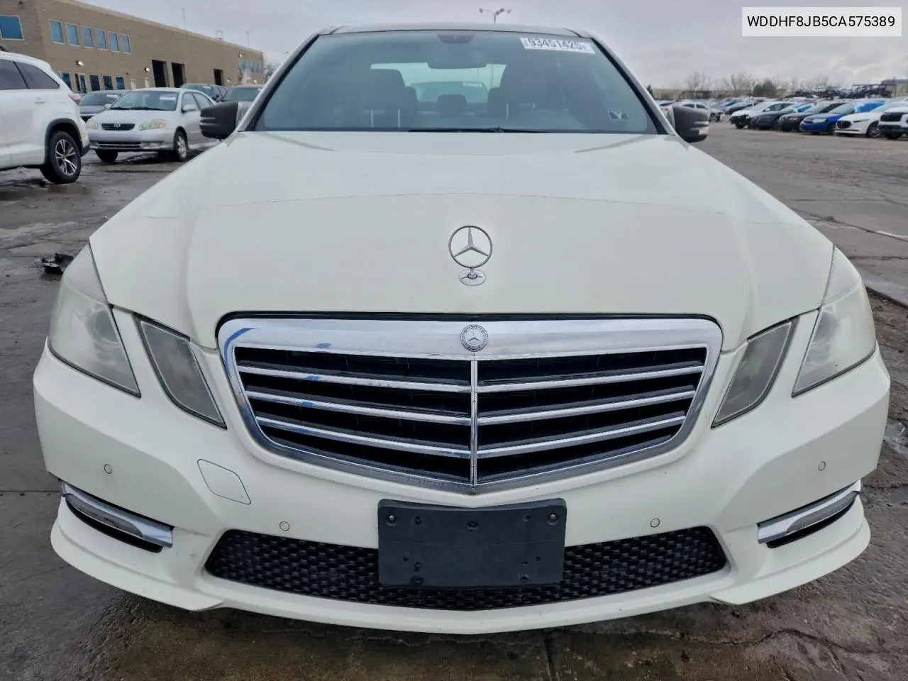 WDDHF8JB5CA575389 2012 Mercedes-Benz E 350 4Matic