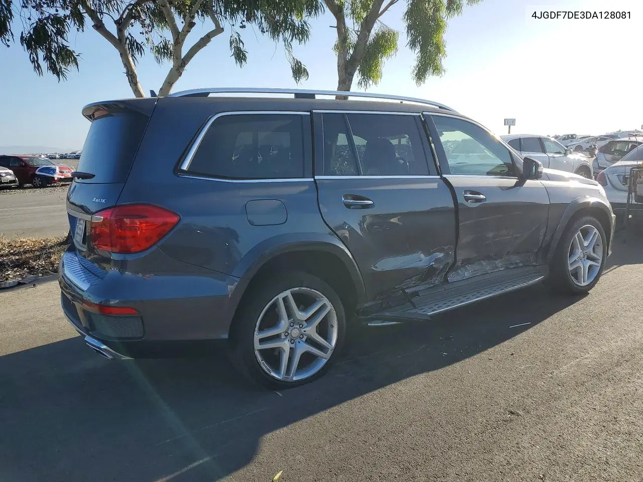 2013 Mercedes-Benz Gl 550 4Matic VIN: 4JGDF7DE3DA128081 Lot: 54283216