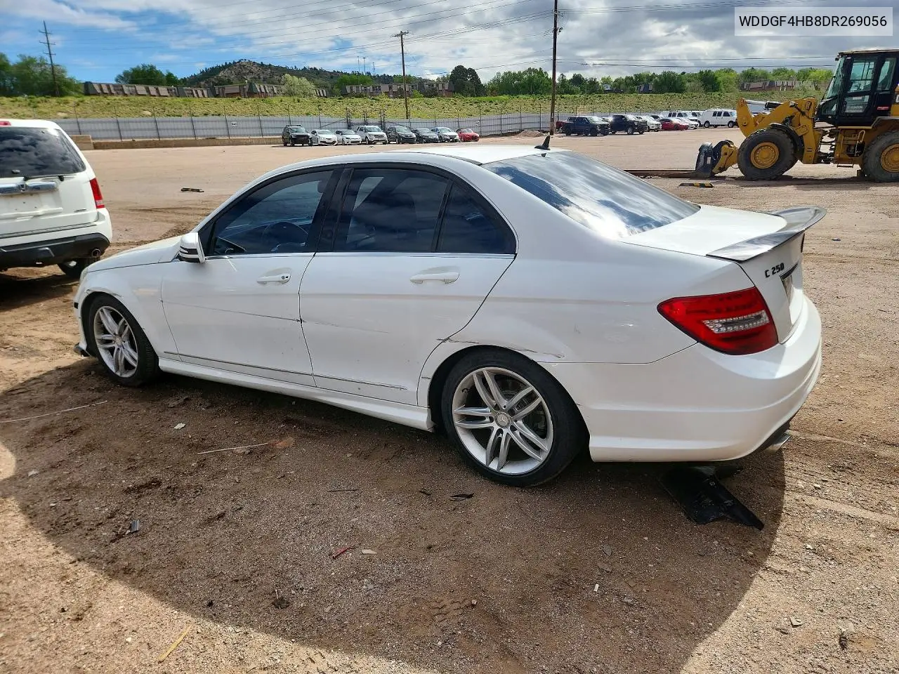 2013 Mercedes-Benz C 250 VIN: WDDGF4HB8DR269056 Lot: 54668326