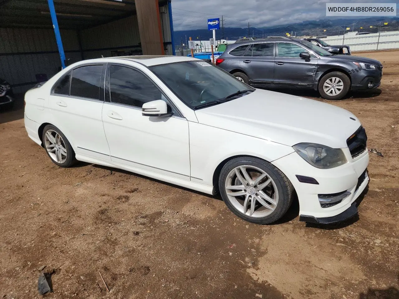 2013 Mercedes-Benz C 250 VIN: WDDGF4HB8DR269056 Lot: 54668326