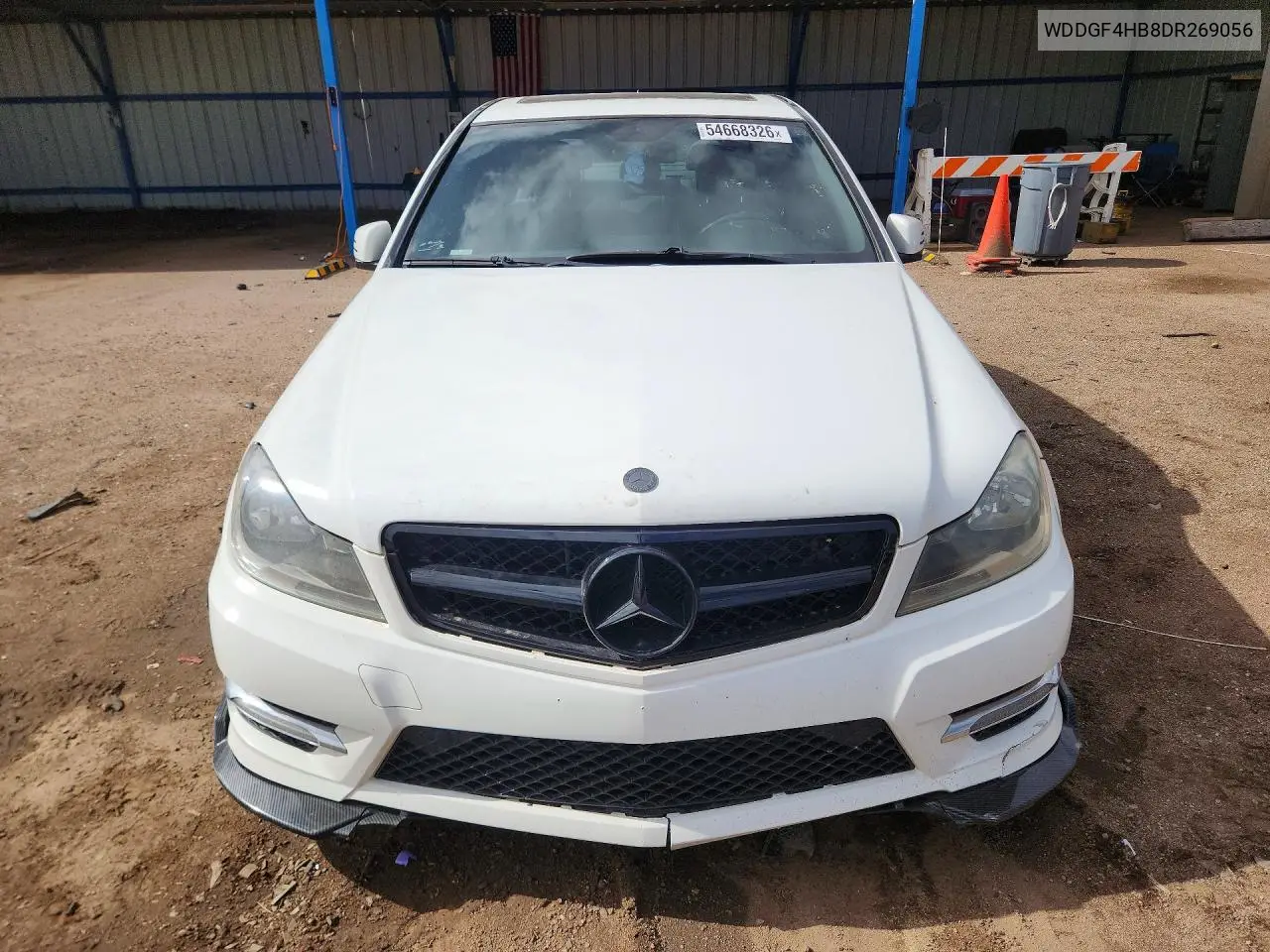 2013 Mercedes-Benz C 250 VIN: WDDGF4HB8DR269056 Lot: 54668326