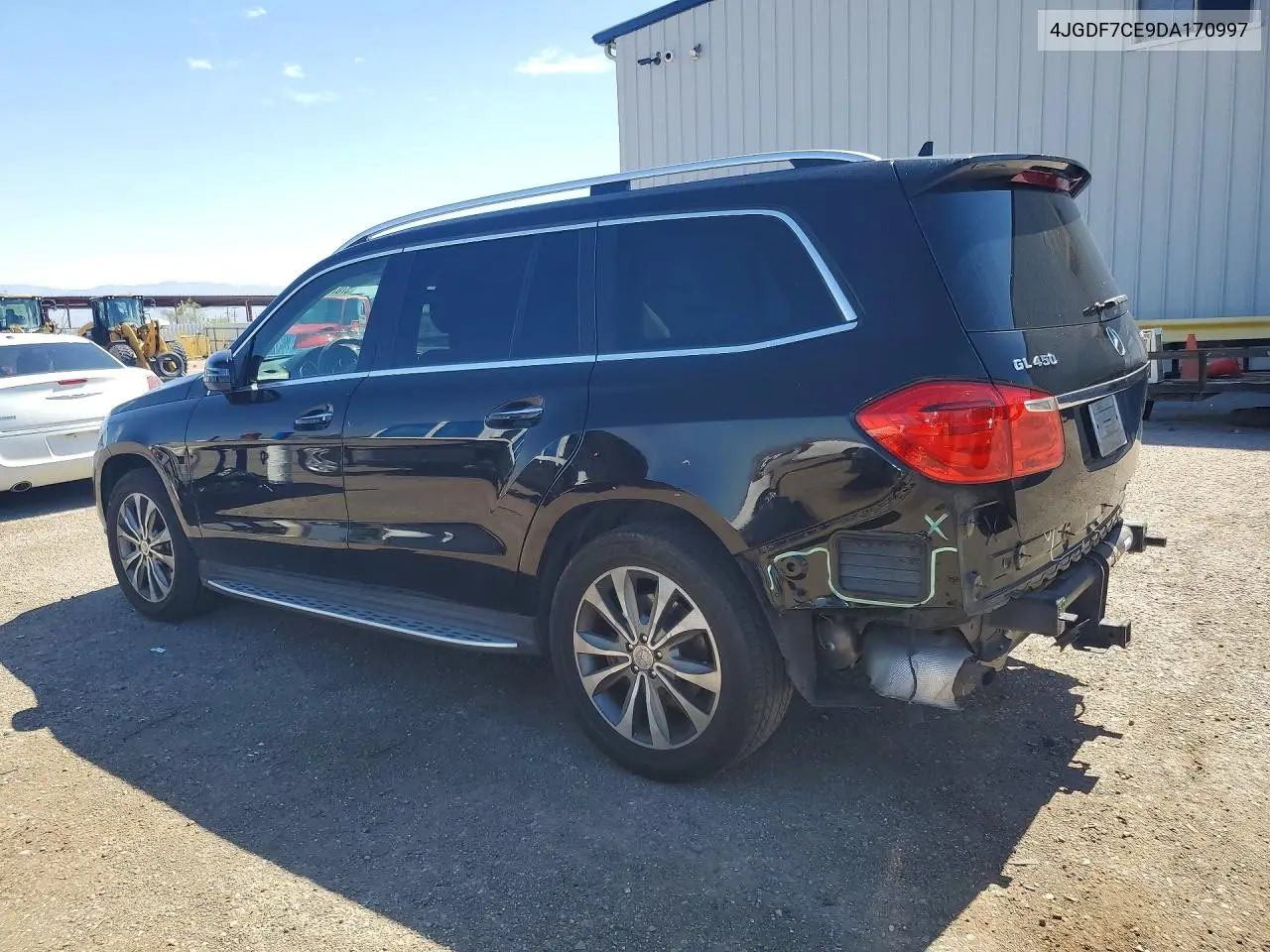 2013 Mercedes-Benz Gl 450 4Matic VIN: 4JGDF7CE9DA170997 Lot: 57075996