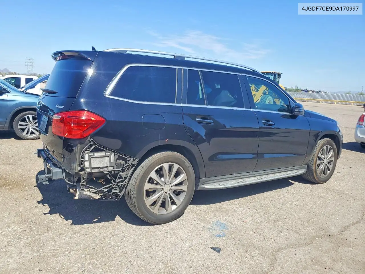 2013 Mercedes-Benz Gl 450 4Matic VIN: 4JGDF7CE9DA170997 Lot: 57075996