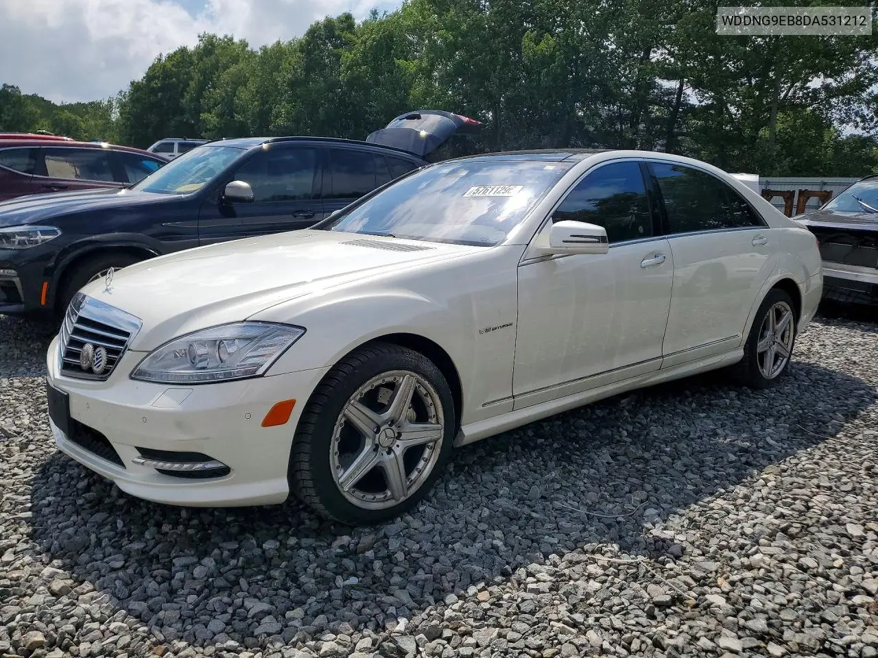 2013 Mercedes-Benz S 550 4Matic VIN: WDDNG9EB8DA531212 Lot: 57611296