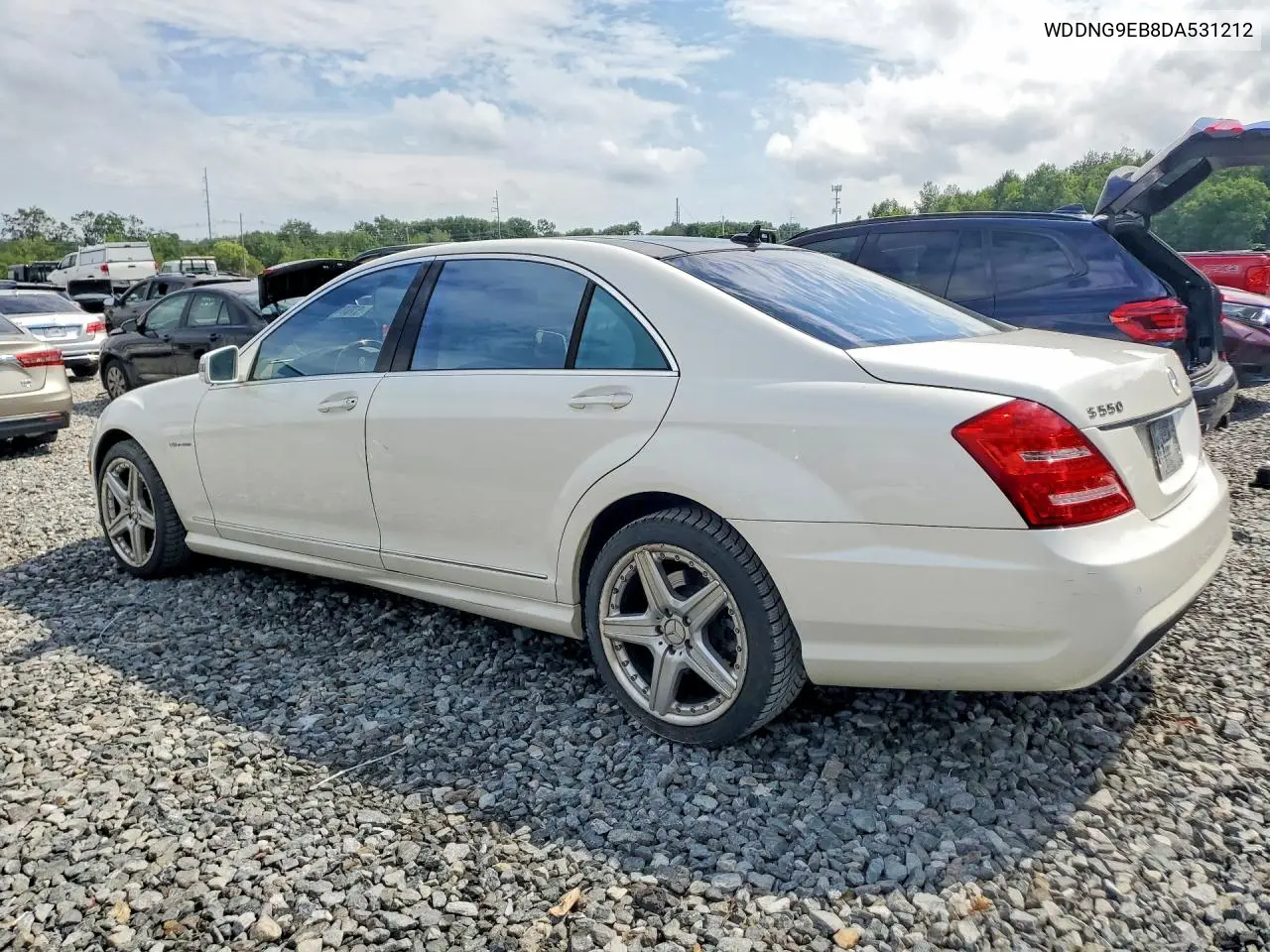 2013 Mercedes-Benz S 550 4Matic VIN: WDDNG9EB8DA531212 Lot: 57611296