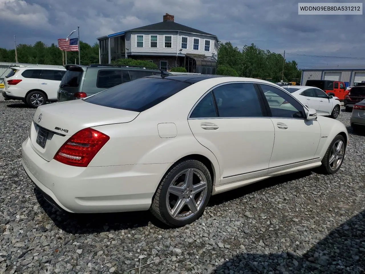 2013 Mercedes-Benz S 550 4Matic VIN: WDDNG9EB8DA531212 Lot: 57611296