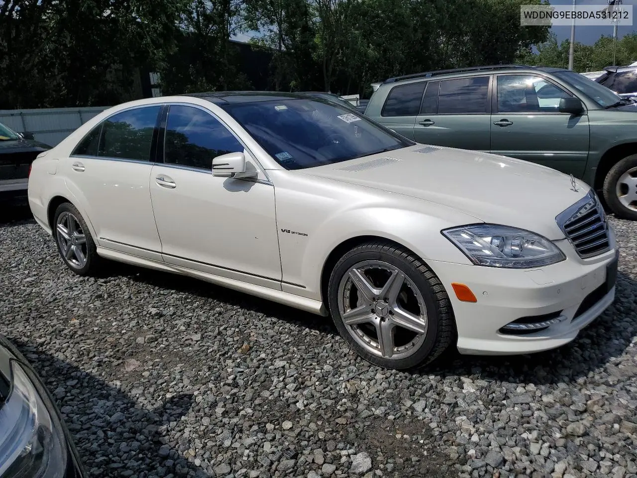2013 Mercedes-Benz S 550 4Matic VIN: WDDNG9EB8DA531212 Lot: 57611296
