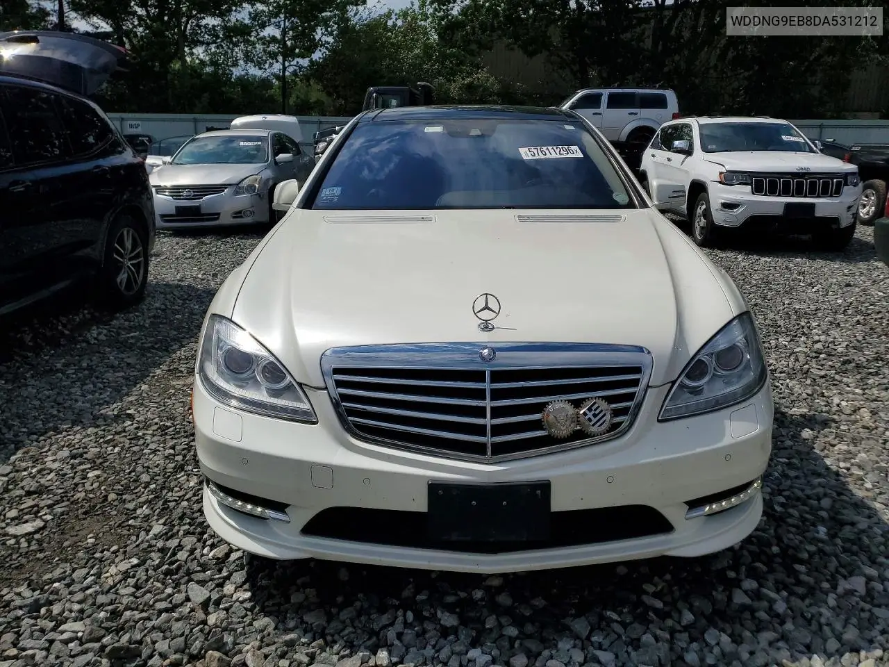 2013 Mercedes-Benz S 550 4Matic VIN: WDDNG9EB8DA531212 Lot: 57611296