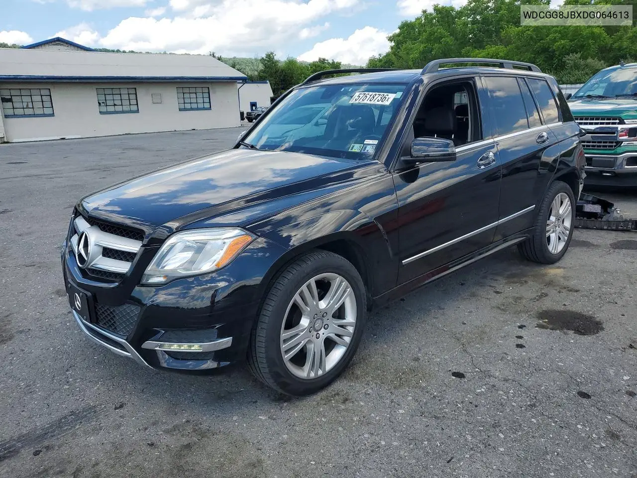 2013 Mercedes-Benz Glk 350 4Matic VIN: WDCGG8JBXDG064613 Lot: 57618736