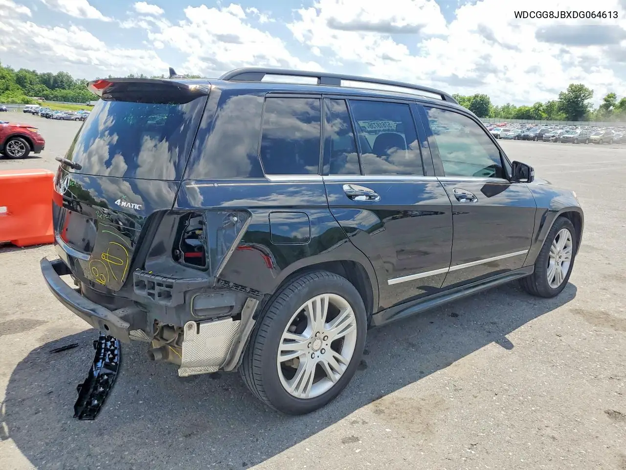 2013 Mercedes-Benz Glk 350 4Matic VIN: WDCGG8JBXDG064613 Lot: 57618736
