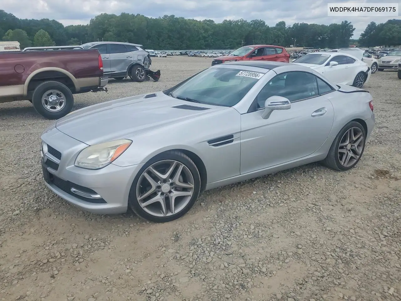 2013 Mercedes-Benz Slk 250 VIN: WDDPK4HA7DF069175 Lot: 57728956