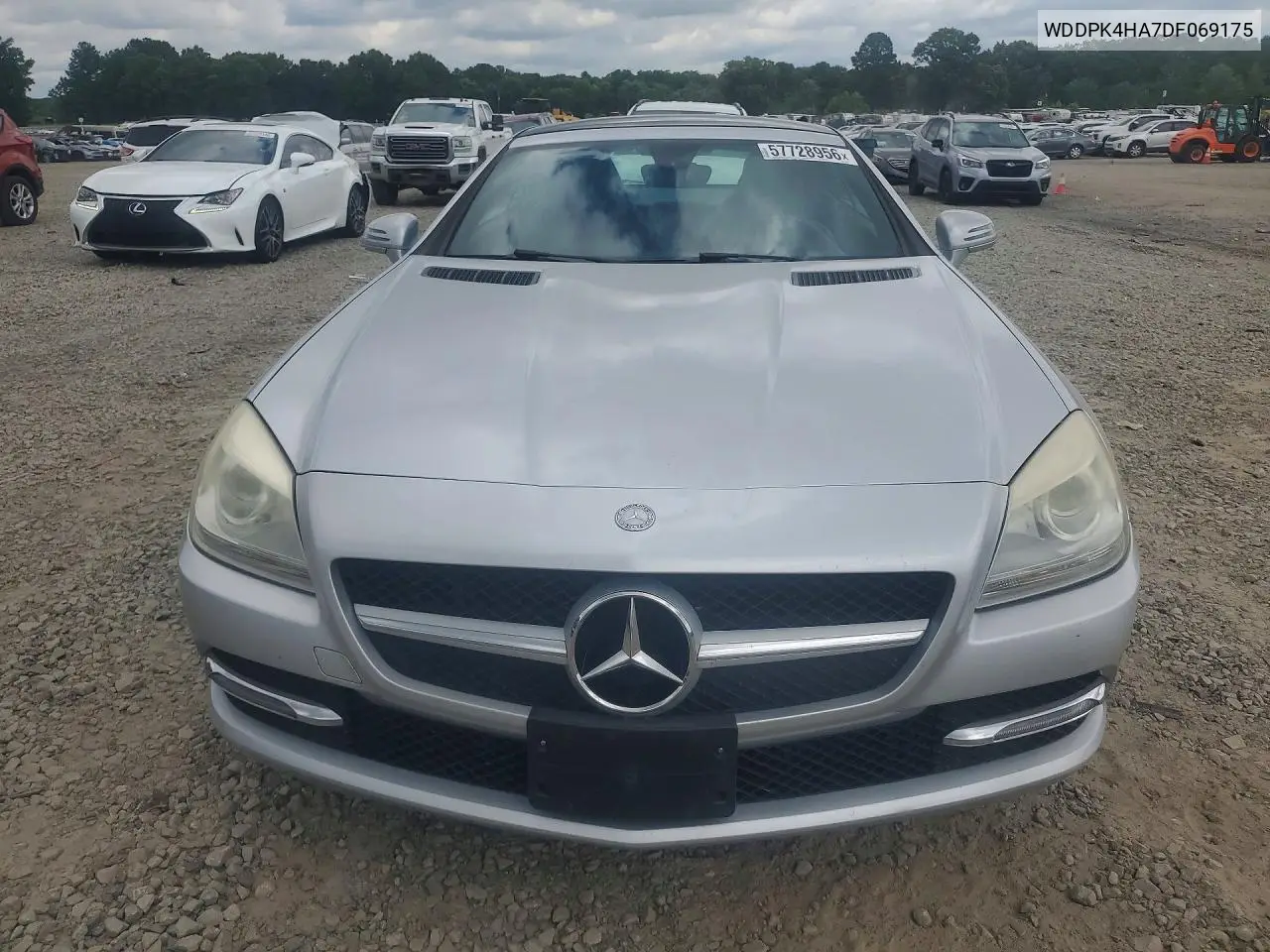 2013 Mercedes-Benz Slk 250 VIN: WDDPK4HA7DF069175 Lot: 57728956