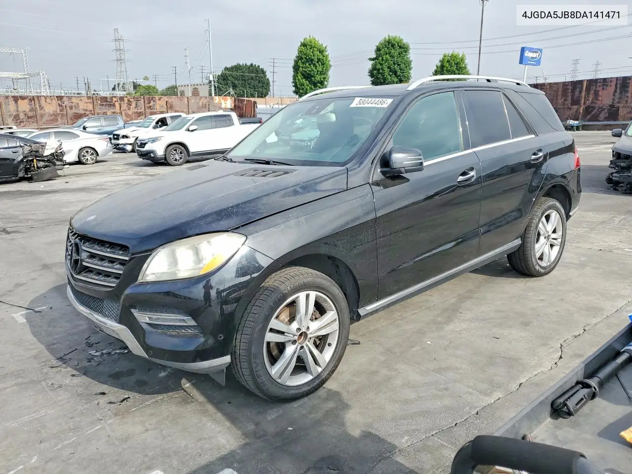 2013 Mercedes-Benz Ml 350 VIN: 4JGDA5JB8DA141471 Lot: 58044486