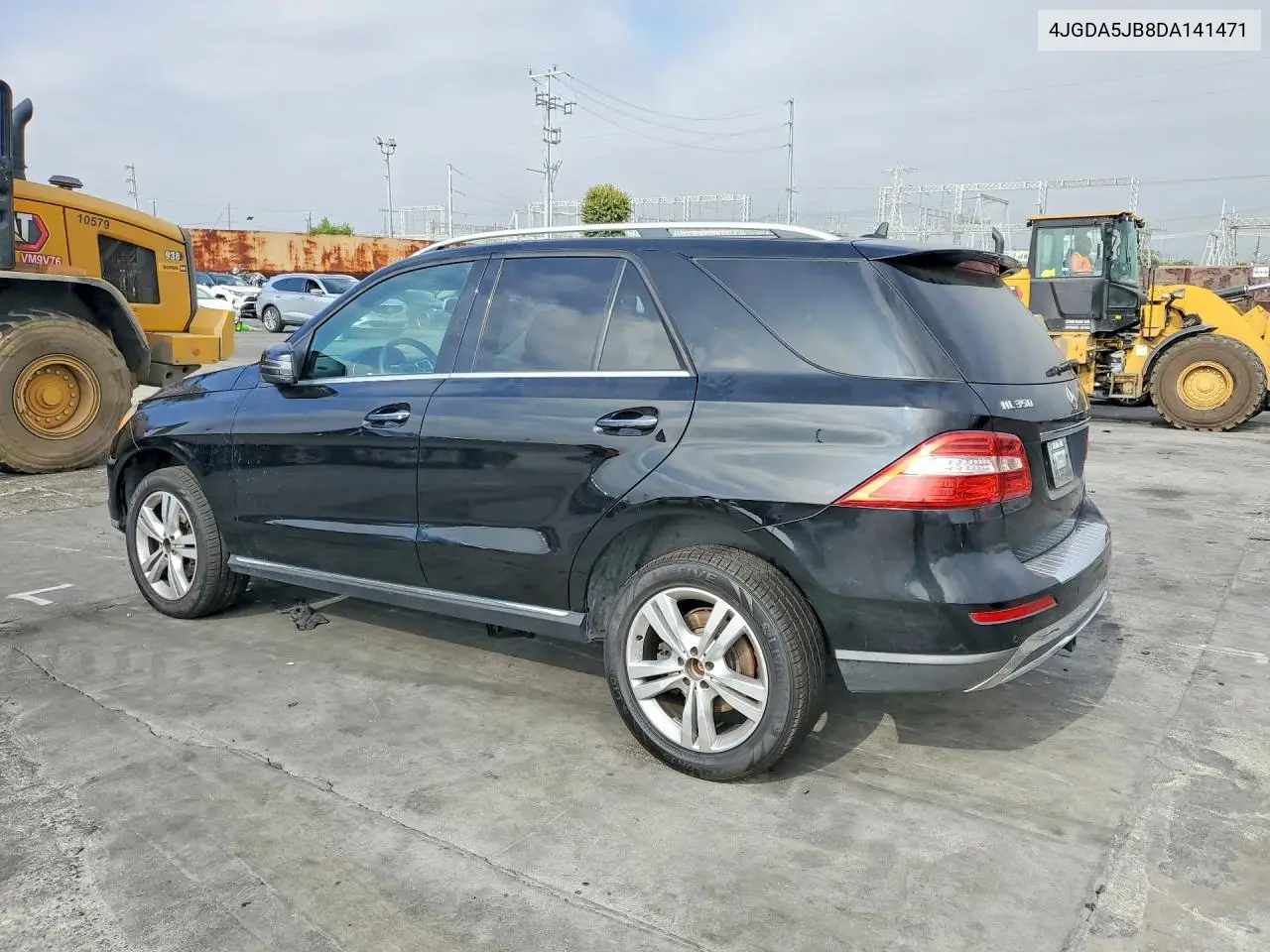 2013 Mercedes-Benz Ml 350 VIN: 4JGDA5JB8DA141471 Lot: 58044486