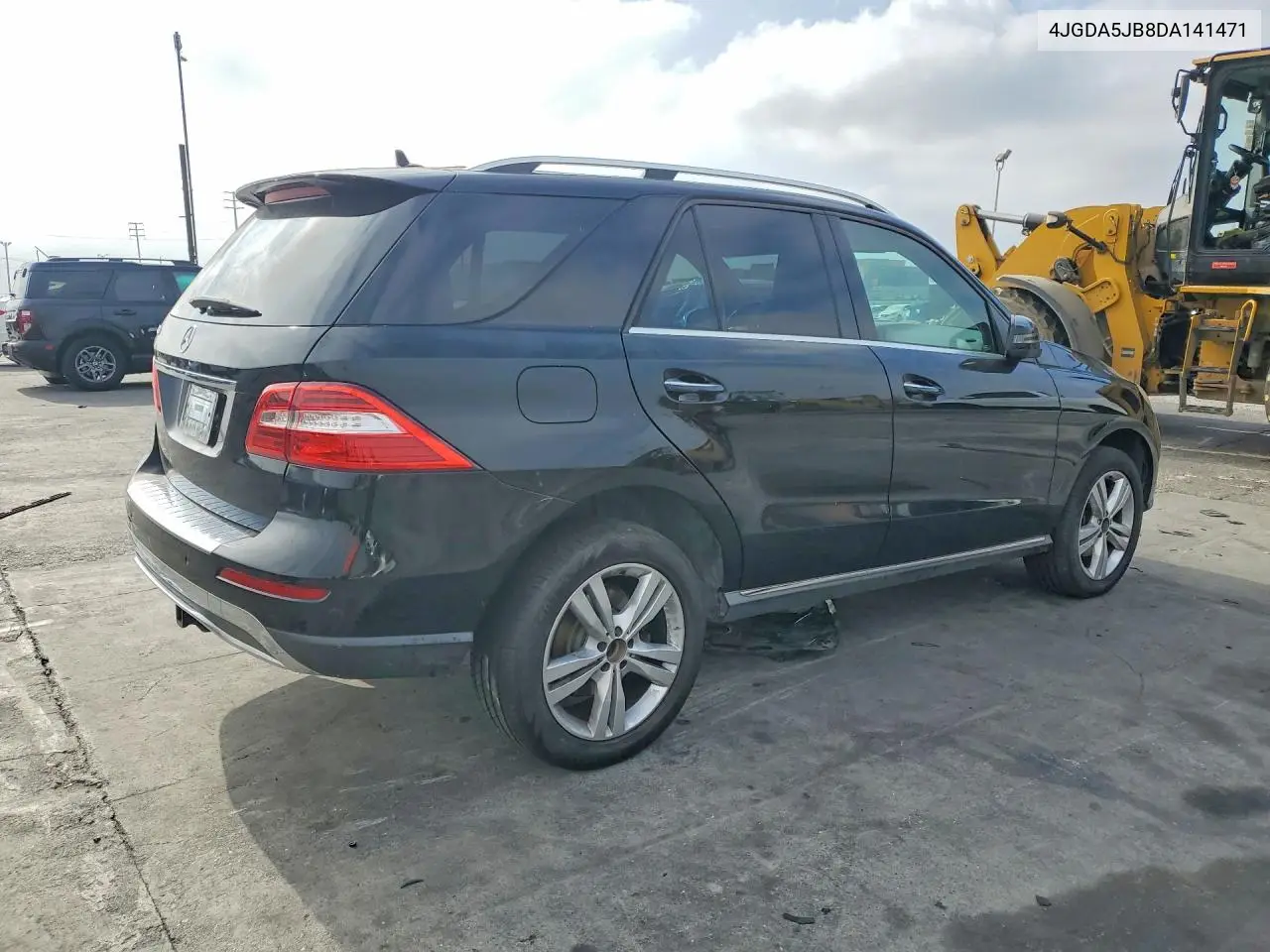 2013 Mercedes-Benz Ml 350 VIN: 4JGDA5JB8DA141471 Lot: 58044486