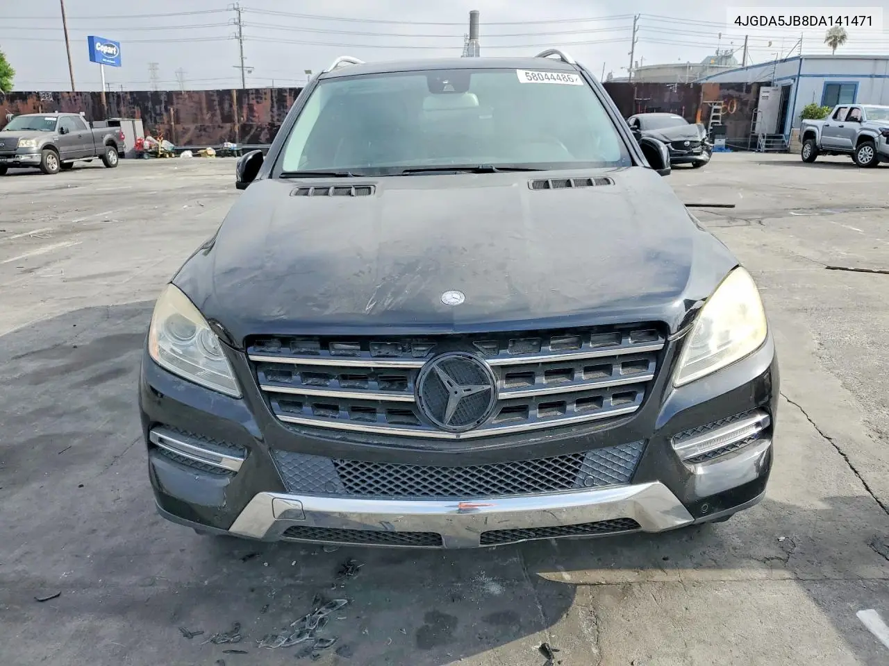 2013 Mercedes-Benz Ml 350 VIN: 4JGDA5JB8DA141471 Lot: 58044486