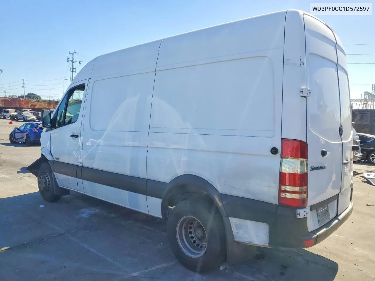 2013 Mercedes-Benz Sprinter 3500 Delivery Van VIN: WD3PF0CC1D5725970 Lot: 58074046