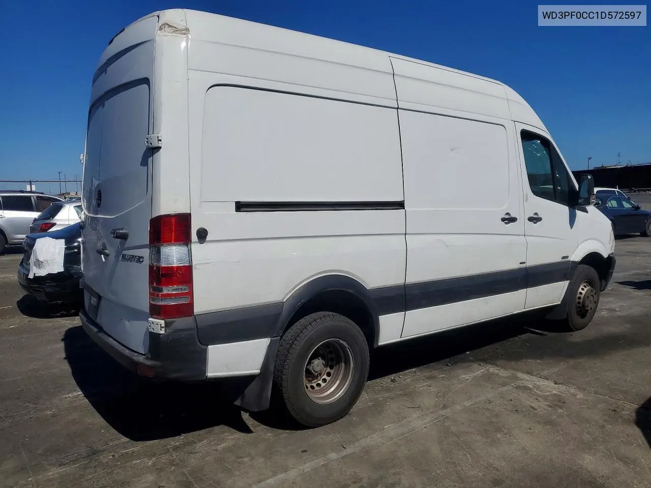 2013 Mercedes-Benz Sprinter 3500 Delivery Van VIN: WD3PF0CC1D5725970 Lot: 58074046