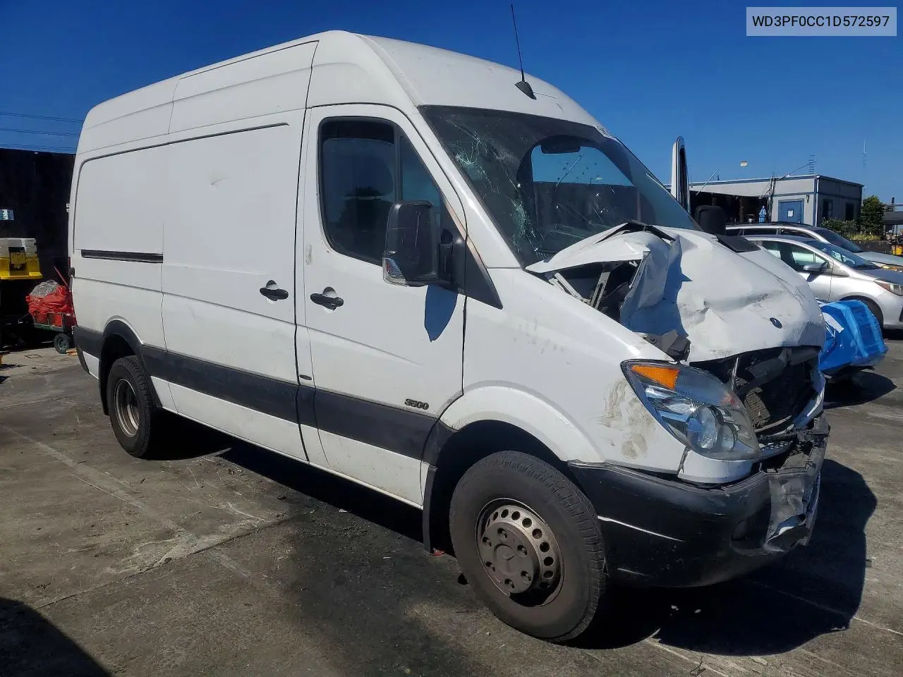 2013 Mercedes-Benz Sprinter 3500 Delivery Van VIN: WD3PF0CC1D5725970 Lot: 58074046
