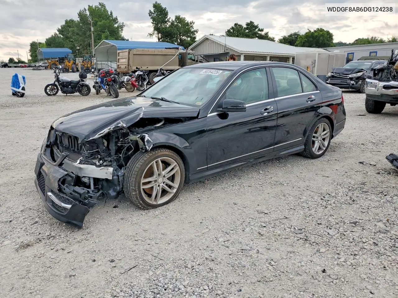 2013 Mercedes-Benz C 300 4Matic VIN: WDDGF8AB6DG124238 Lot: 58264226