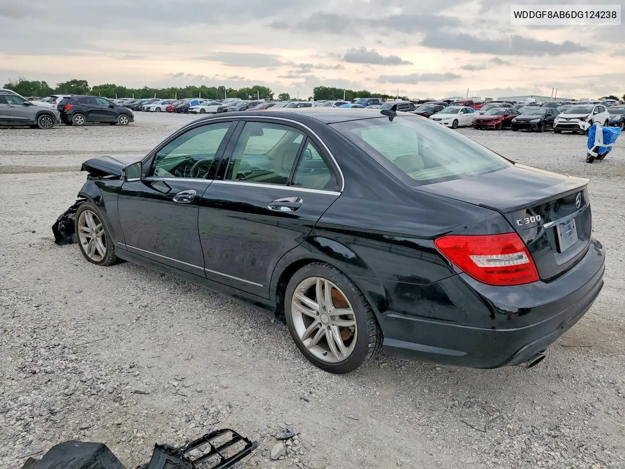 2013 Mercedes-Benz C 300 4Matic VIN: WDDGF8AB6DG124238 Lot: 58264226