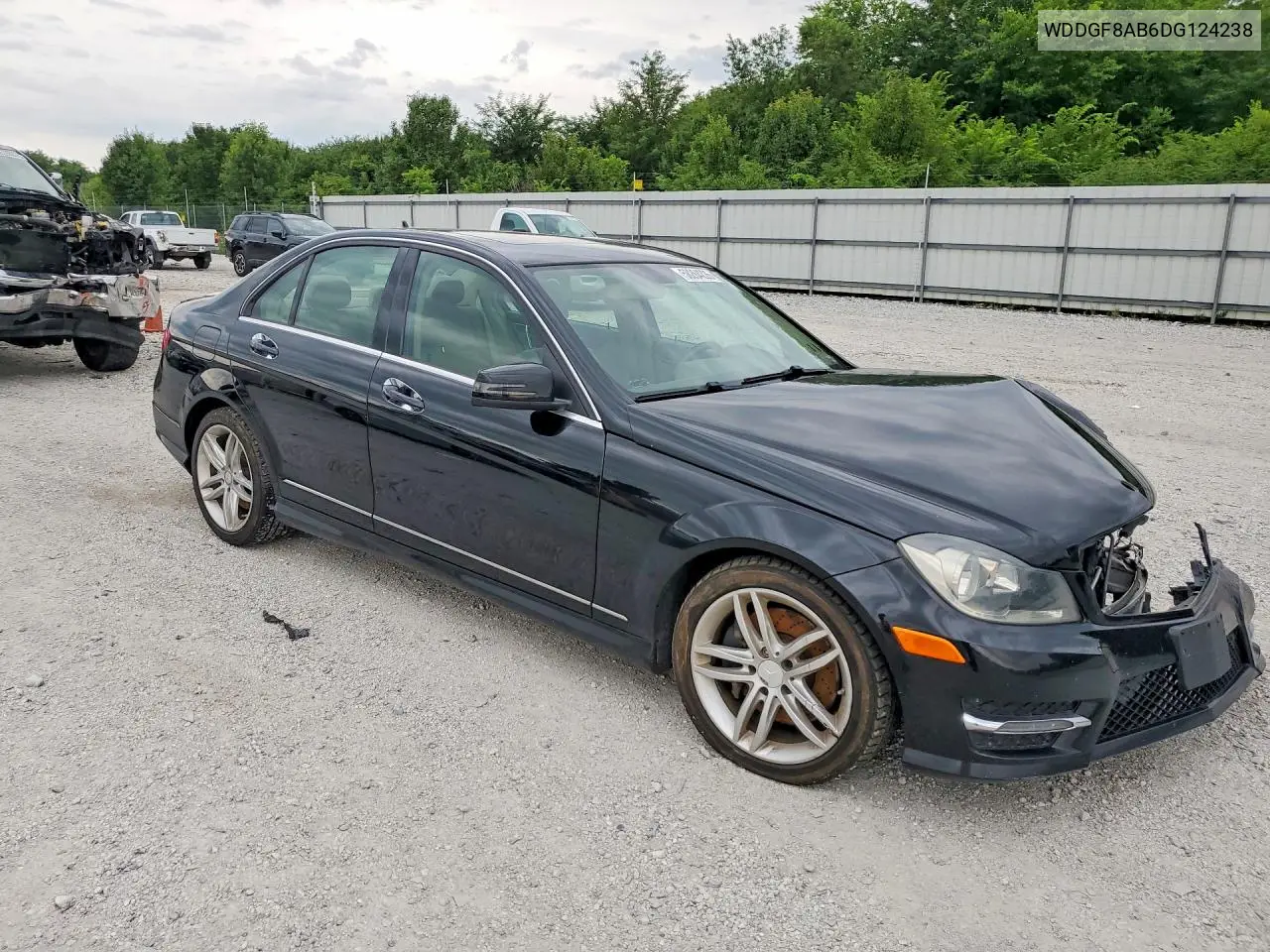 2013 Mercedes-Benz C 300 4Matic VIN: WDDGF8AB6DG124238 Lot: 58264226