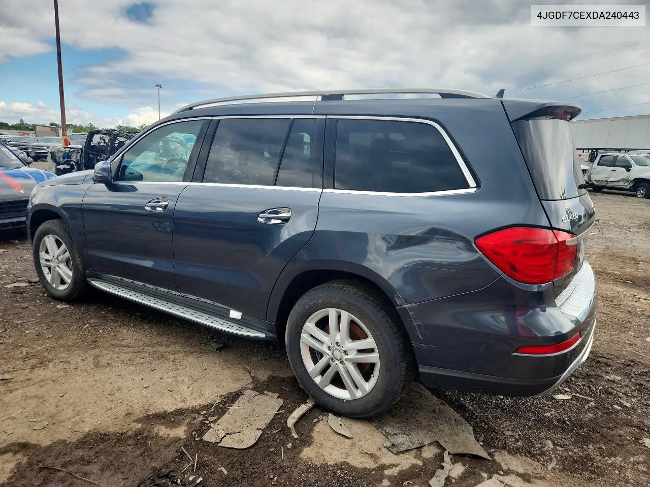 2013 Mercedes-Benz Gl 450 4Matic VIN: 4JGDF7CEXDA240443 Lot: 58324436
