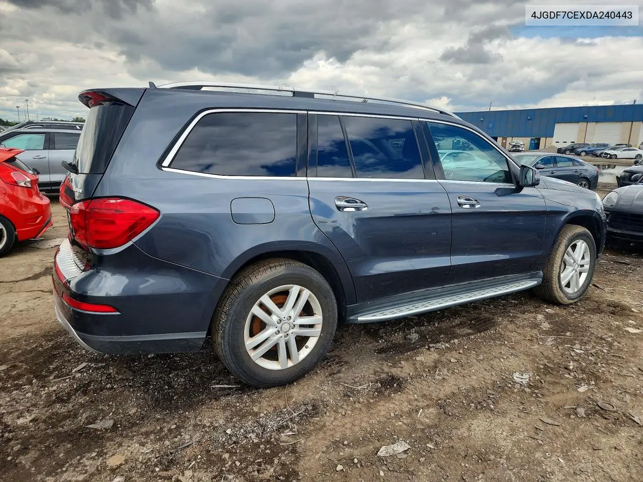 2013 Mercedes-Benz Gl 450 4Matic VIN: 4JGDF7CEXDA240443 Lot: 58324436