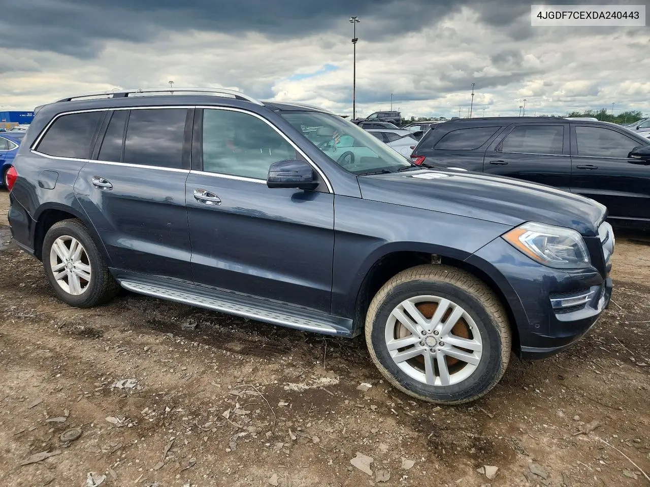 2013 Mercedes-Benz Gl 450 4Matic VIN: 4JGDF7CEXDA240443 Lot: 58324436