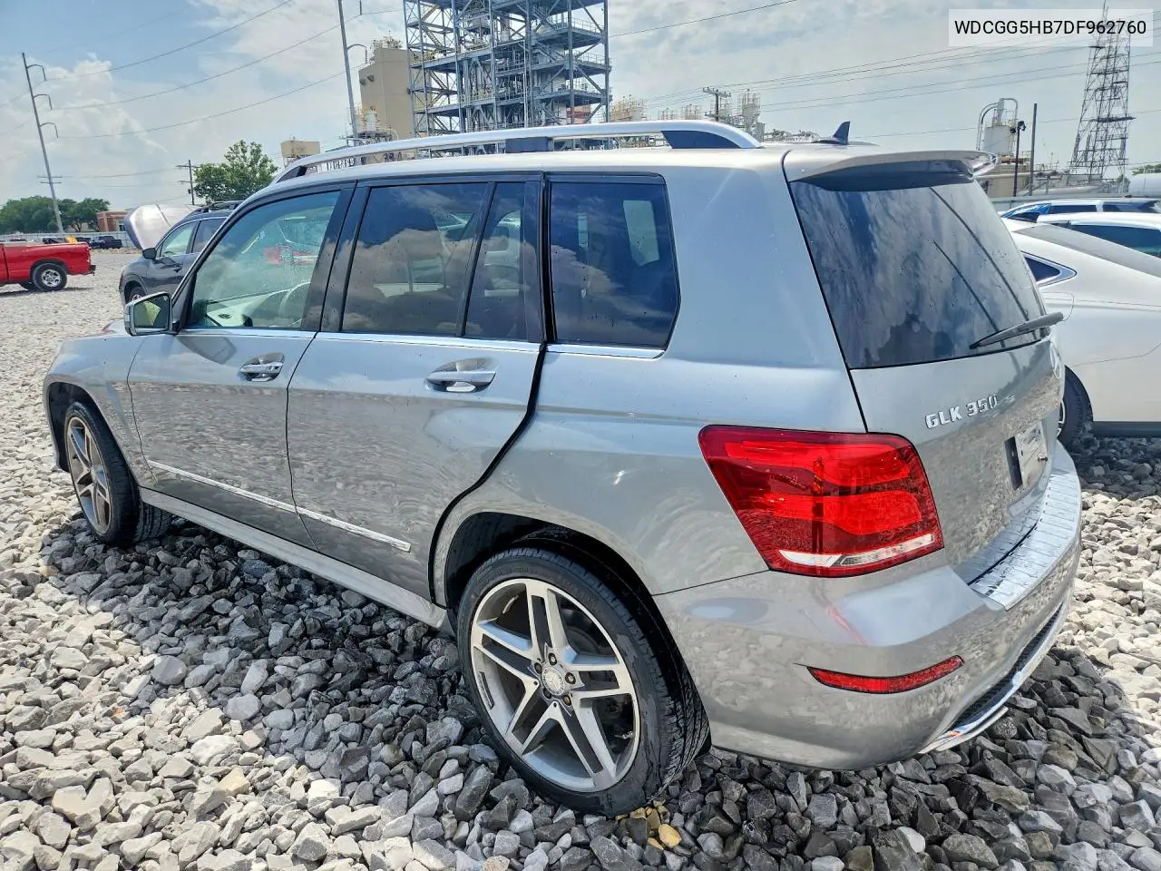 2013 Mercedes-Benz Glk 350 VIN: WDCGG5HB7DF962760 Lot: 58439396