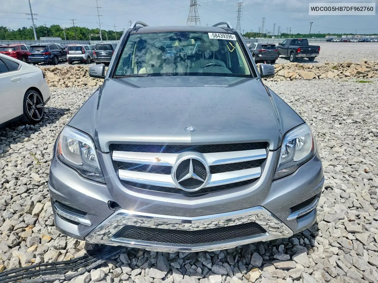 2013 Mercedes-Benz Glk 350 VIN: WDCGG5HB7DF962760 Lot: 58439396