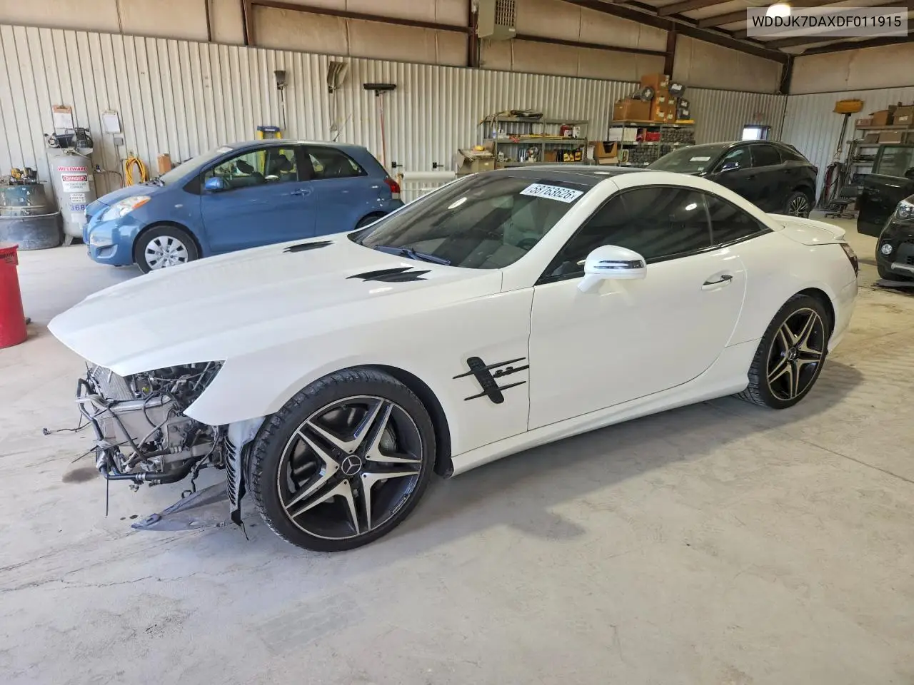2013 Mercedes-Benz Sl 550 VIN: WDDJK7DAXDF011915 Lot: 58763626