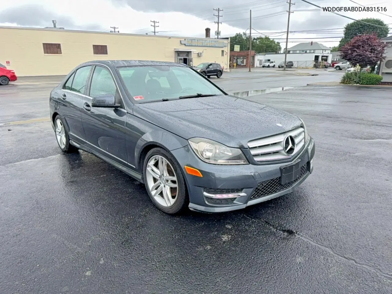 2013 Mercedes-Benz C 300 4Matic VIN: WDDGF8AB0DA831516 Lot: 58789256