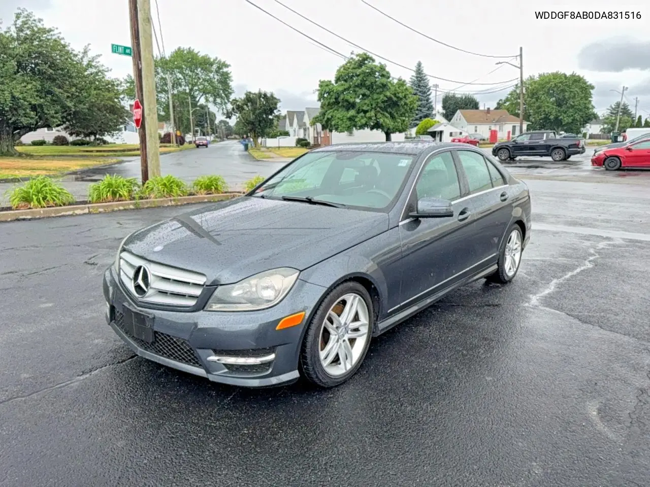 2013 Mercedes-Benz C 300 4Matic VIN: WDDGF8AB0DA831516 Lot: 58789256