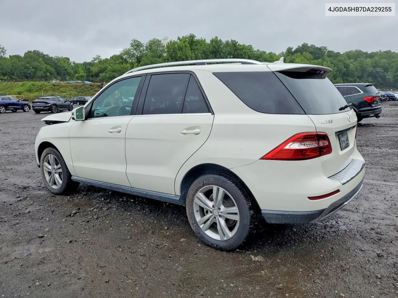 2013 Mercedes-Benz Ml 350 4Matic VIN: 4JGDA5HB7DA229255 Lot: 58791506