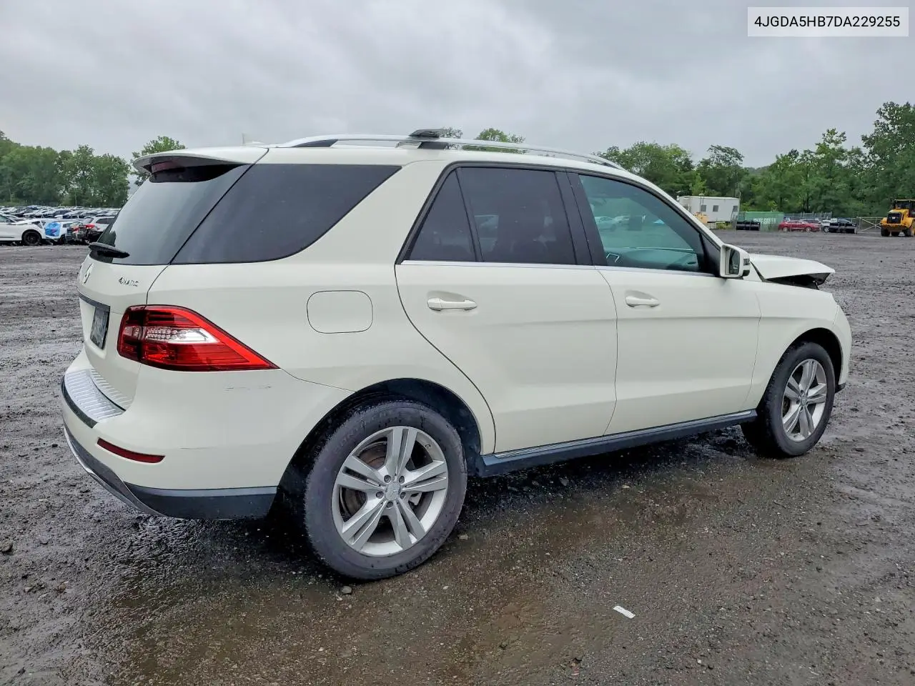 2013 Mercedes-Benz Ml 350 4Matic VIN: 4JGDA5HB7DA229255 Lot: 58791506
