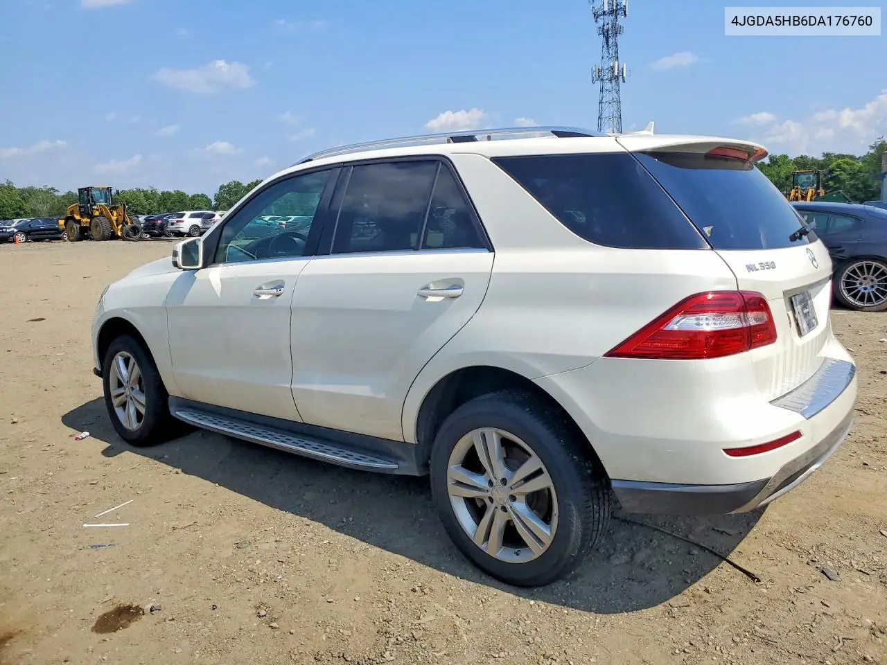 2013 Mercedes-Benz Ml 350 4Matic VIN: 4JGDA5HB6DA176760 Lot: 59107766